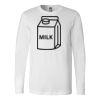 Premium Soft Cotton Long Sleeve Tee - Full Color Printing Thumbnail