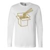 Premium Soft Cotton Long Sleeve Tee - Full Color Printing Thumbnail