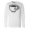 Premium Soft Cotton Long Sleeve Tee - Full Color Printing Thumbnail
