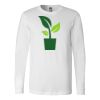 Premium Soft Cotton Long Sleeve Tee - Full Color Printing Thumbnail