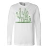 Premium Soft Cotton Long Sleeve Tee - Full Color Printing Thumbnail