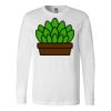 Premium Soft Cotton Long Sleeve Tee - Full Color Printing Thumbnail