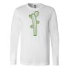 Premium Soft Cotton Long Sleeve Tee - Full Color Printing Thumbnail