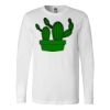 Premium Soft Cotton Long Sleeve Tee - Full Color Printing Thumbnail