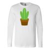 Premium Soft Cotton Long Sleeve Tee - Full Color Printing Thumbnail