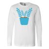 Premium Soft Cotton Long Sleeve Tee - Full Color Printing Thumbnail