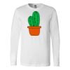 Premium Soft Cotton Long Sleeve Tee - Full Color Printing Thumbnail