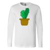 Premium Soft Cotton Long Sleeve Tee - Full Color Printing Thumbnail