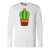 Premium Soft Cotton Long Sleeve Tee - Full Color Printing Thumbnail