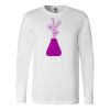 Premium Soft Cotton Long Sleeve Tee - Full Color Printing Thumbnail