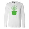Premium Soft Cotton Long Sleeve Tee - Full Color Printing Thumbnail