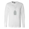 Premium Soft Cotton Long Sleeve Tee - Full Color Printing Thumbnail