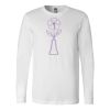 Premium Soft Cotton Long Sleeve Tee - Full Color Printing Thumbnail