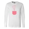 Premium Soft Cotton Long Sleeve Tee - Full Color Printing Thumbnail