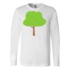 Premium Soft Cotton Long Sleeve Tee - Full Color Printing Thumbnail