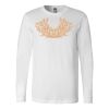 Premium Soft Cotton Long Sleeve Tee - Full Color Printing Thumbnail