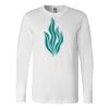 Premium Soft Cotton Long Sleeve Tee - Full Color Printing Thumbnail