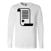 Premium Soft Cotton Long Sleeve Tee - Full Color Printing Thumbnail