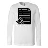 Premium Soft Cotton Long Sleeve Tee - Full Color Printing Thumbnail