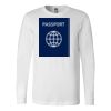Premium Soft Cotton Long Sleeve Tee - Full Color Printing Thumbnail