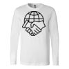 Premium Soft Cotton Long Sleeve Tee - Full Color Printing Thumbnail