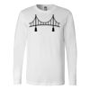 Premium Soft Cotton Long Sleeve Tee - Full Color Printing Thumbnail
