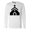 Premium Soft Cotton Long Sleeve Tee - Full Color Printing Thumbnail