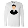 Premium Soft Cotton Long Sleeve Tee - Full Color Printing Thumbnail
