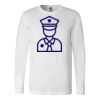 Premium Soft Cotton Long Sleeve Tee - Full Color Printing Thumbnail