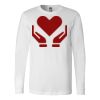 Premium Soft Cotton Long Sleeve Tee - Full Color Printing Thumbnail