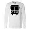 Premium Soft Cotton Long Sleeve Tee - Full Color Printing Thumbnail
