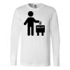 Premium Soft Cotton Long Sleeve Tee - Full Color Printing Thumbnail