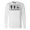 Premium Soft Cotton Long Sleeve Tee - Full Color Printing Thumbnail