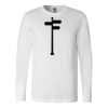 Premium Soft Cotton Long Sleeve Tee - Full Color Printing Thumbnail