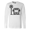 Premium Soft Cotton Long Sleeve Tee - Full Color Printing Thumbnail