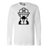 Premium Soft Cotton Long Sleeve Tee - Full Color Printing Thumbnail