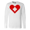 Premium Soft Cotton Long Sleeve Tee - Full Color Printing Thumbnail