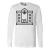 Premium Soft Cotton Long Sleeve Tee - Full Color Printing Thumbnail