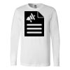 Premium Soft Cotton Long Sleeve Tee - Full Color Printing Thumbnail