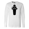 Premium Soft Cotton Long Sleeve Tee - Full Color Printing Thumbnail