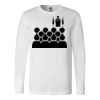 Premium Soft Cotton Long Sleeve Tee - Full Color Printing Thumbnail