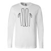 Premium Soft Cotton Long Sleeve Tee - Full Color Printing Thumbnail