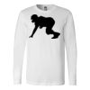 Premium Soft Cotton Long Sleeve Tee - Full Color Printing Thumbnail