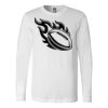 Premium Soft Cotton Long Sleeve Tee - Full Color Printing Thumbnail