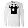 Premium Soft Cotton Long Sleeve Tee - Full Color Printing Thumbnail