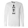 Premium Soft Cotton Long Sleeve Tee - Full Color Printing Thumbnail