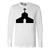 Premium Soft Cotton Long Sleeve Tee - Full Color Printing Thumbnail