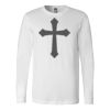 Premium Soft Cotton Long Sleeve Tee - Full Color Printing Thumbnail