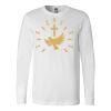 Premium Soft Cotton Long Sleeve Tee - Full Color Printing Thumbnail