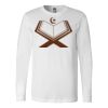 Premium Soft Cotton Long Sleeve Tee - Full Color Printing Thumbnail